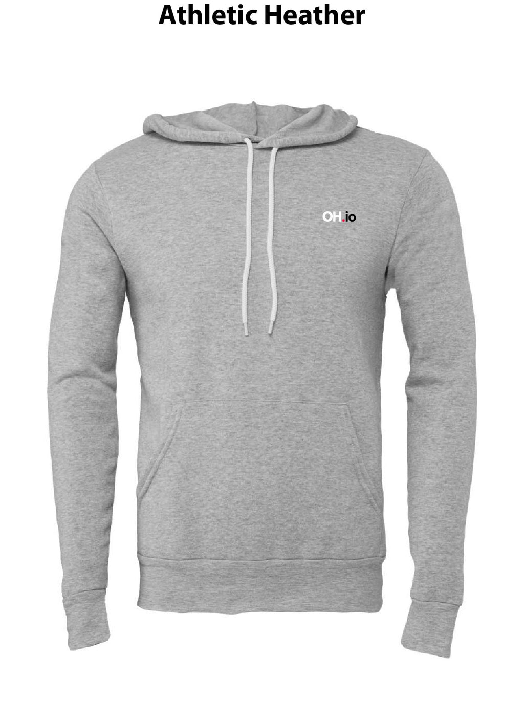 BELLA + CANVAS Unisex Sponge Fleece Hoodie Sweatshirt