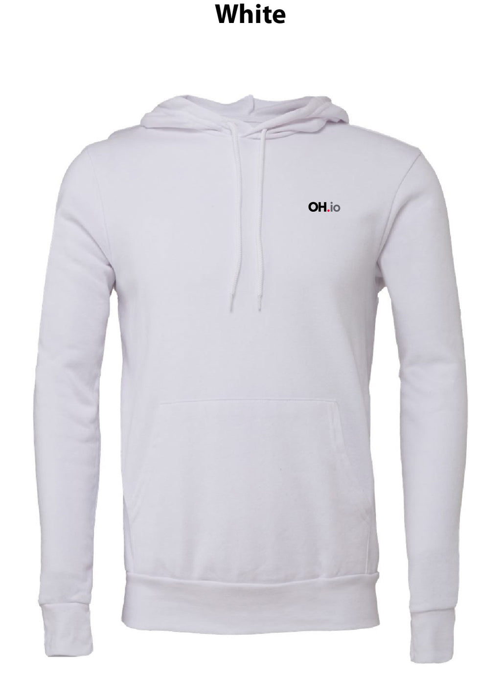BELLA + CANVAS Unisex Sponge Fleece Hoodie Sweatshirt