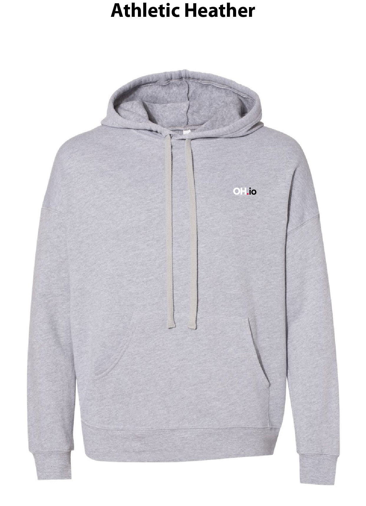 Unisex Sponge Fleece Drop Shoulder Hoodie Sweatshirt - 3729