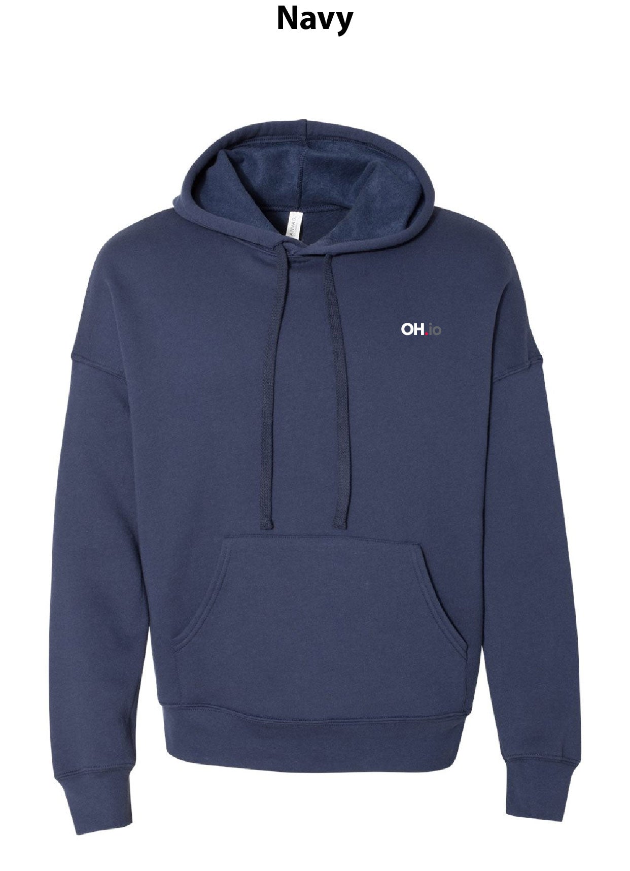 Unisex Sponge Fleece Drop Shoulder Hoodie Sweatshirt - 3729