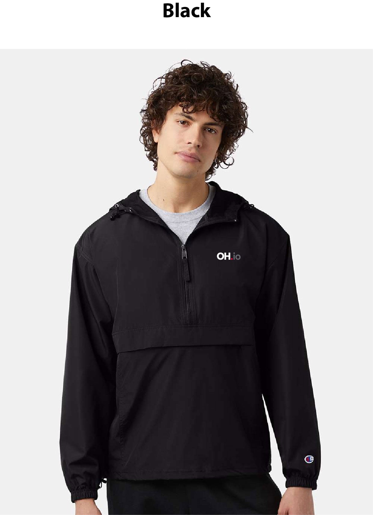 Unisex Packable Anorak Jacket