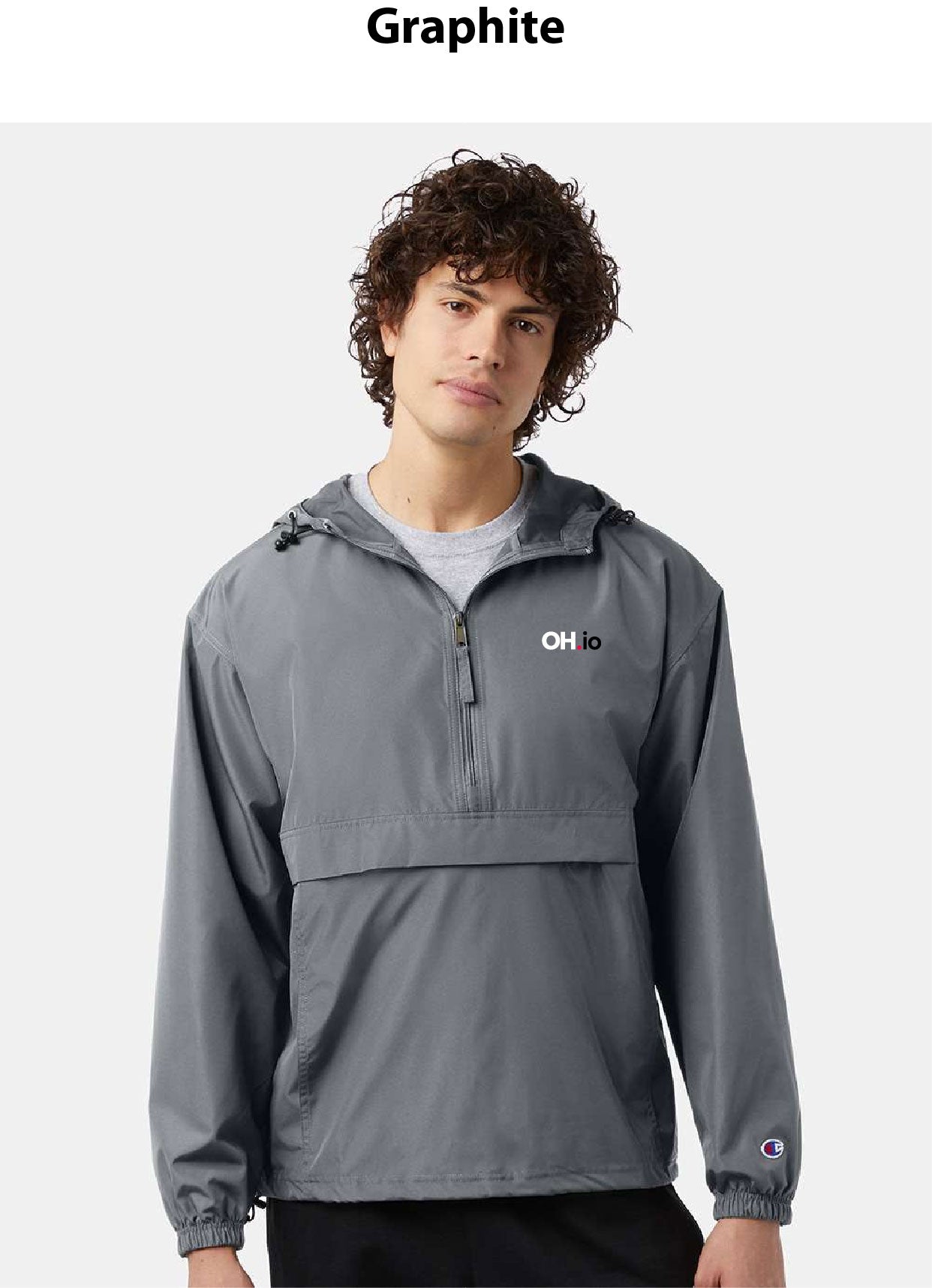 Unisex Packable Anorak Jacket