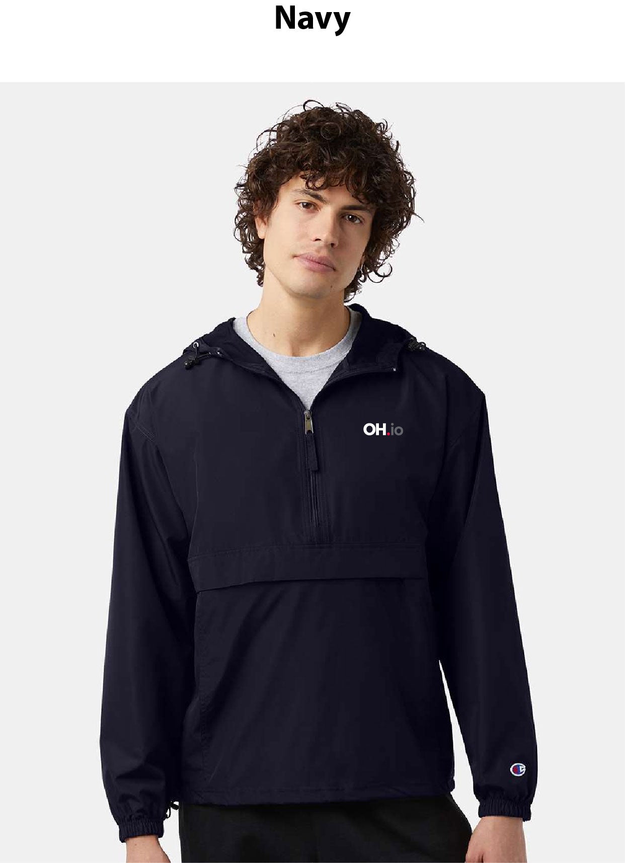 Unisex Packable Anorak Jacket