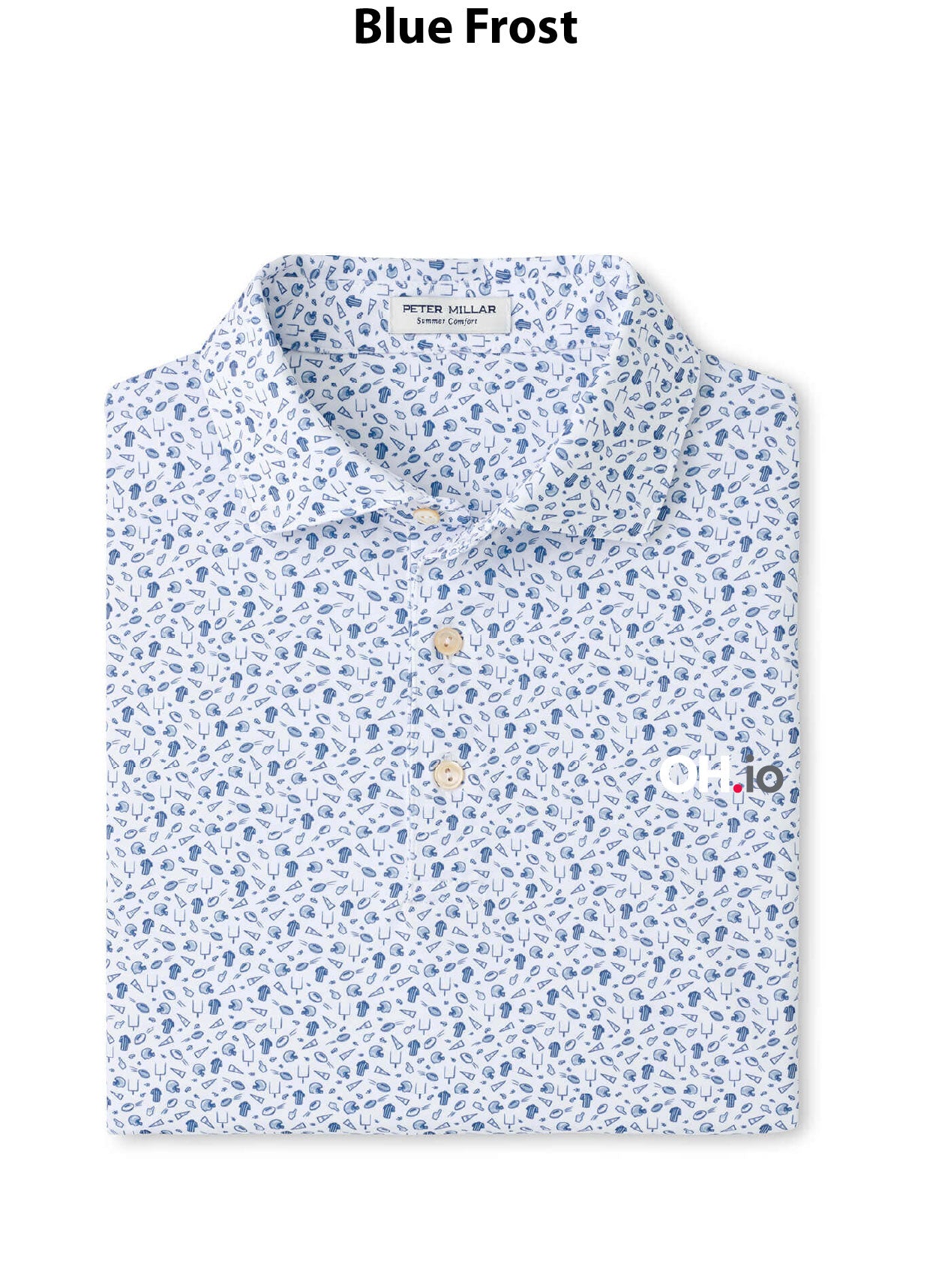Peter Millar Men's Kickoff Performance Jersey Polo