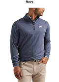 Peter Millar Men's Perth Performance Melange Quarter-Zip