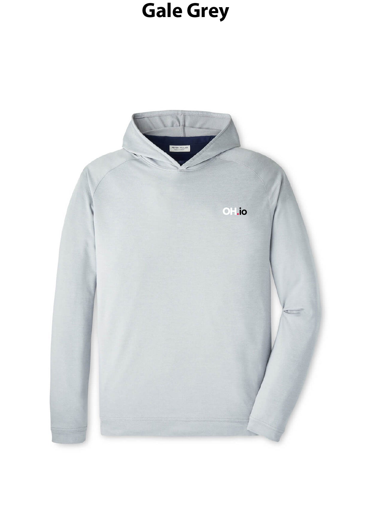 Men's Peter Millar Pine Performance Hoodie