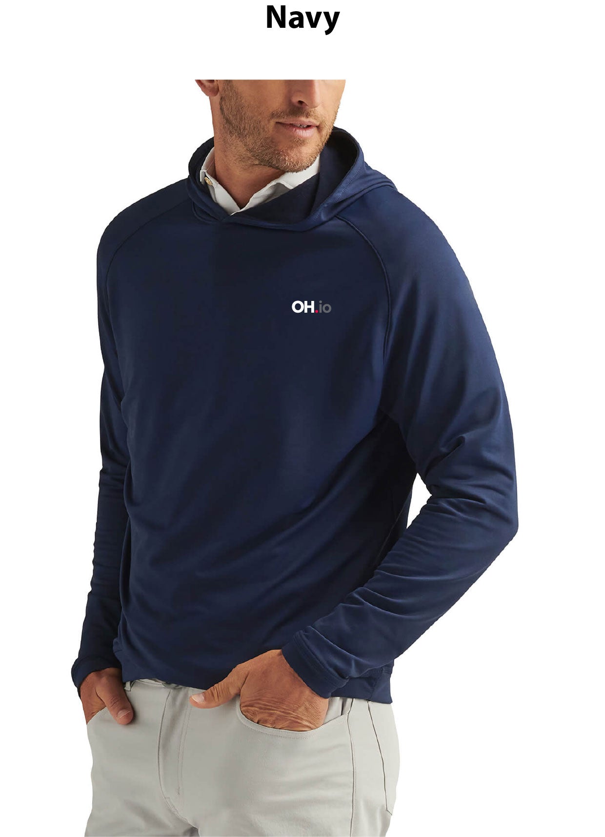Men's Peter Millar Pine Performance Hoodie