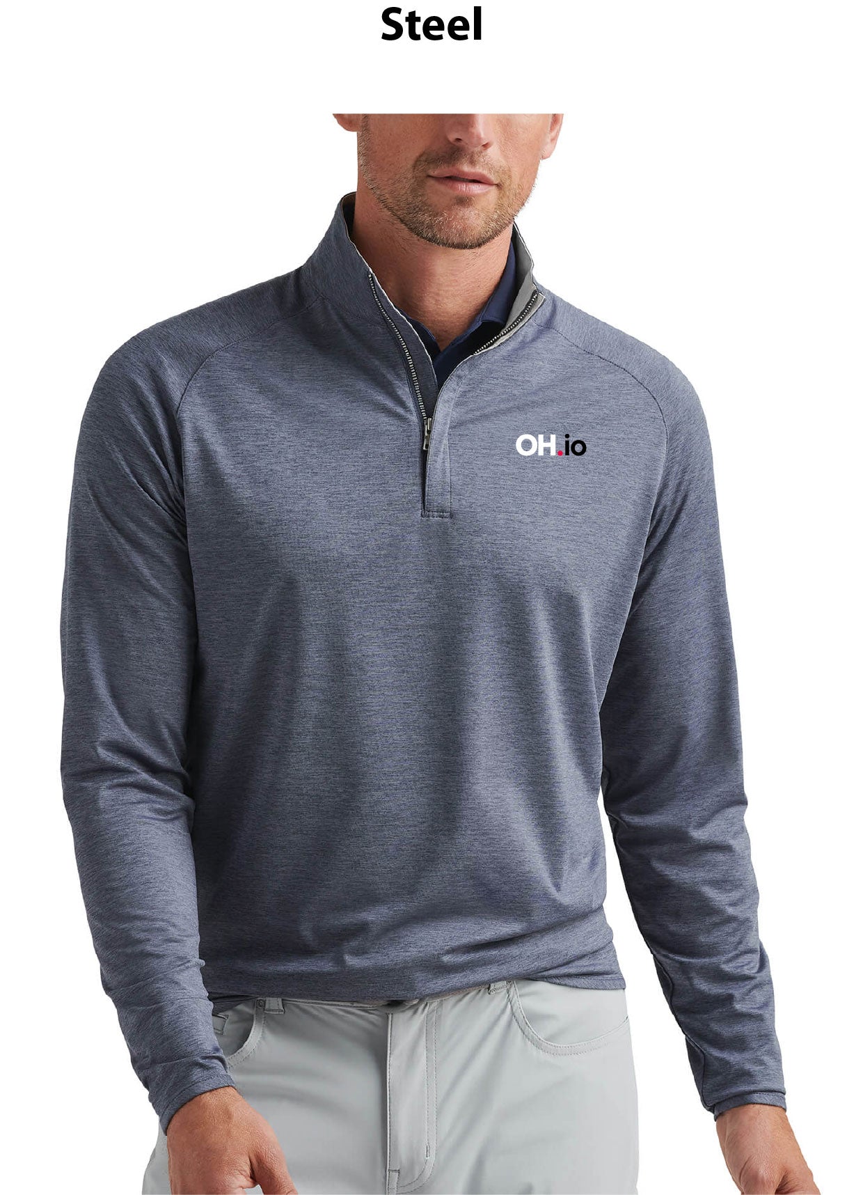 Men's Peter Millar Stealth Performance Quarter-Zip