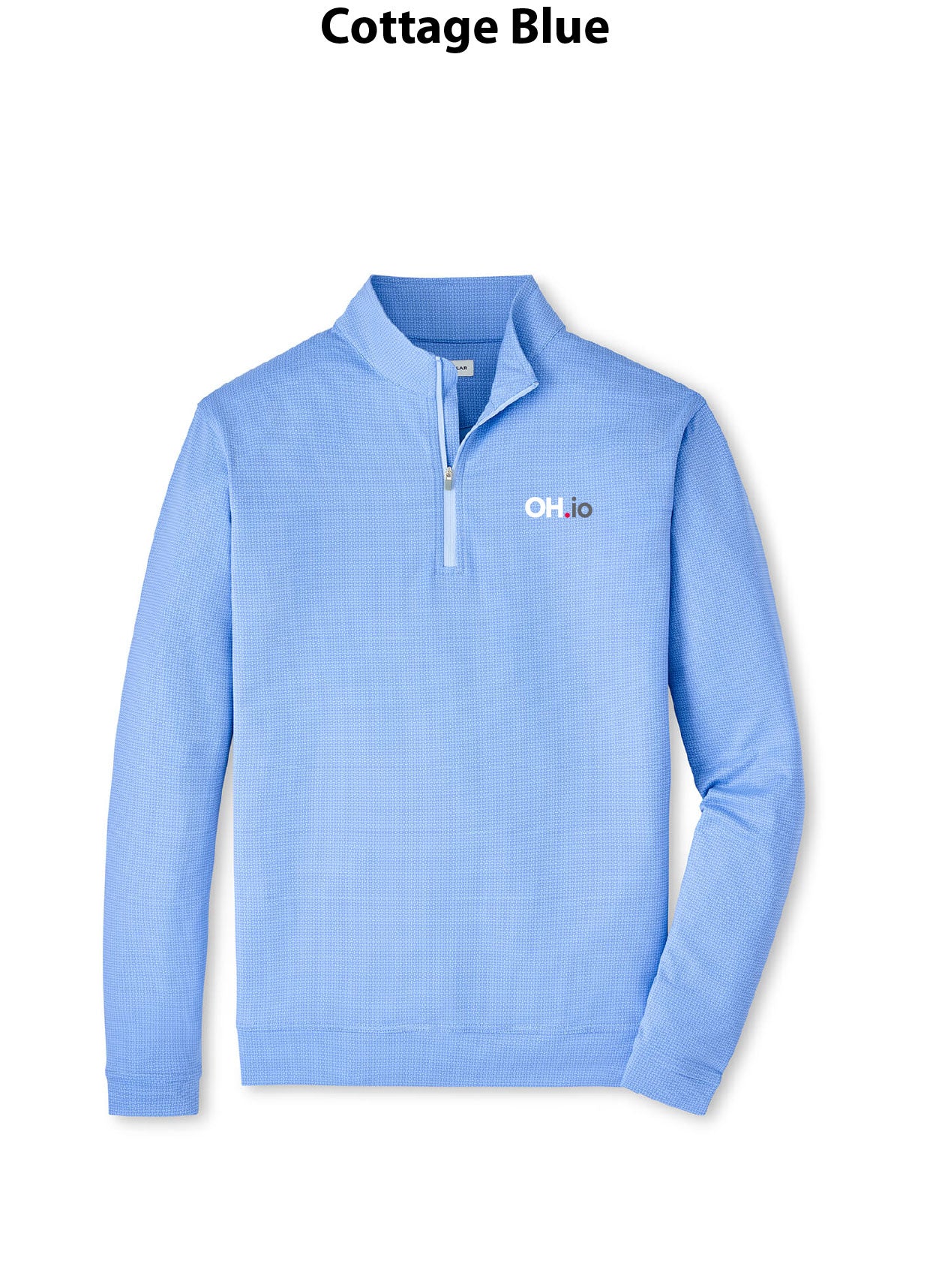 Peter Millar Men's Perth Basketweave Performance Quarter-Zip