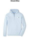 Peter Millar Men's Pine Performance Quarter-Zip Hoodie