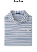 Peter Millar Men's Albatross Stripe Cotton-Blend Pique Polo