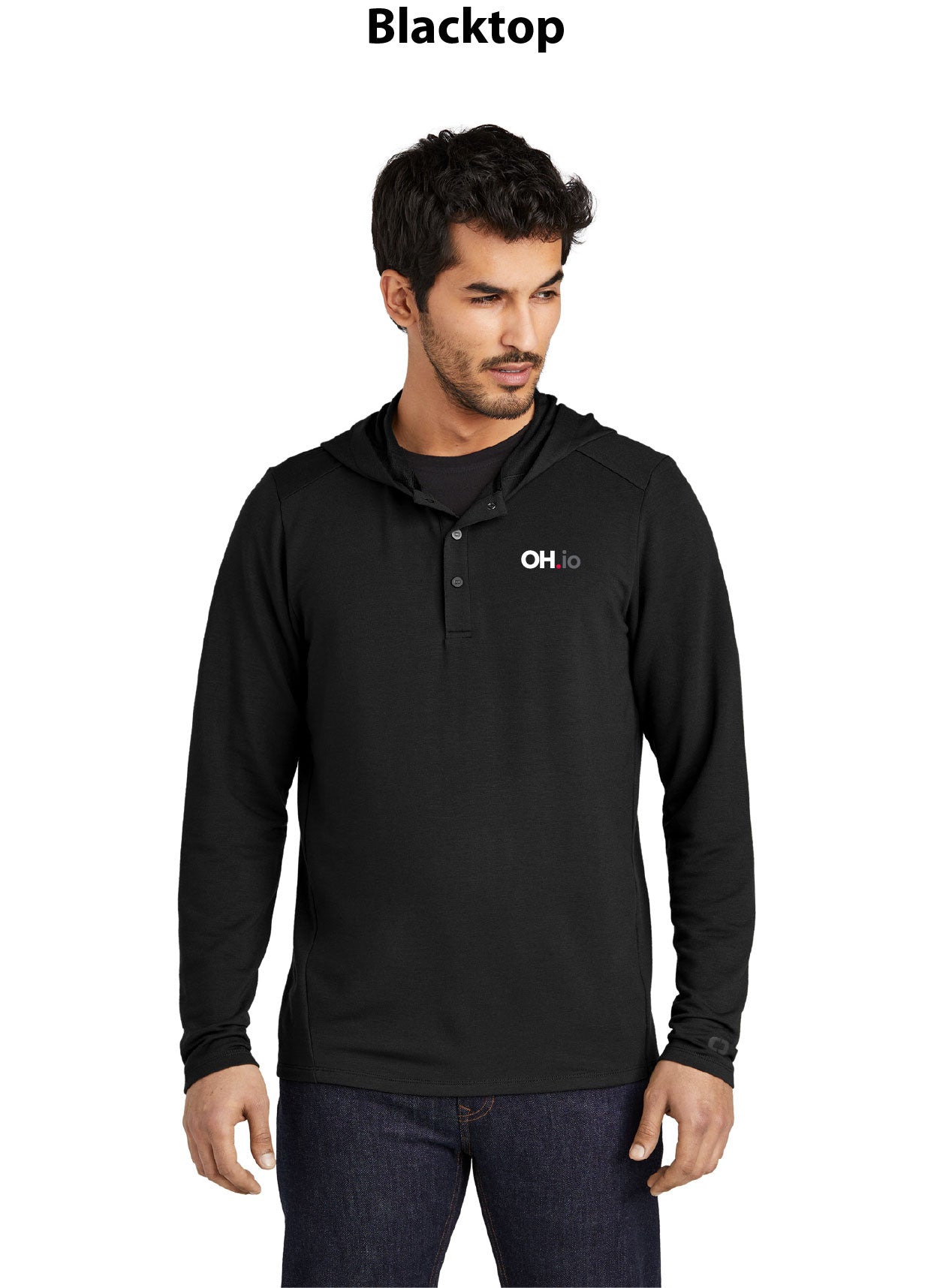 OGIO Luuma Flex Hooded Henley