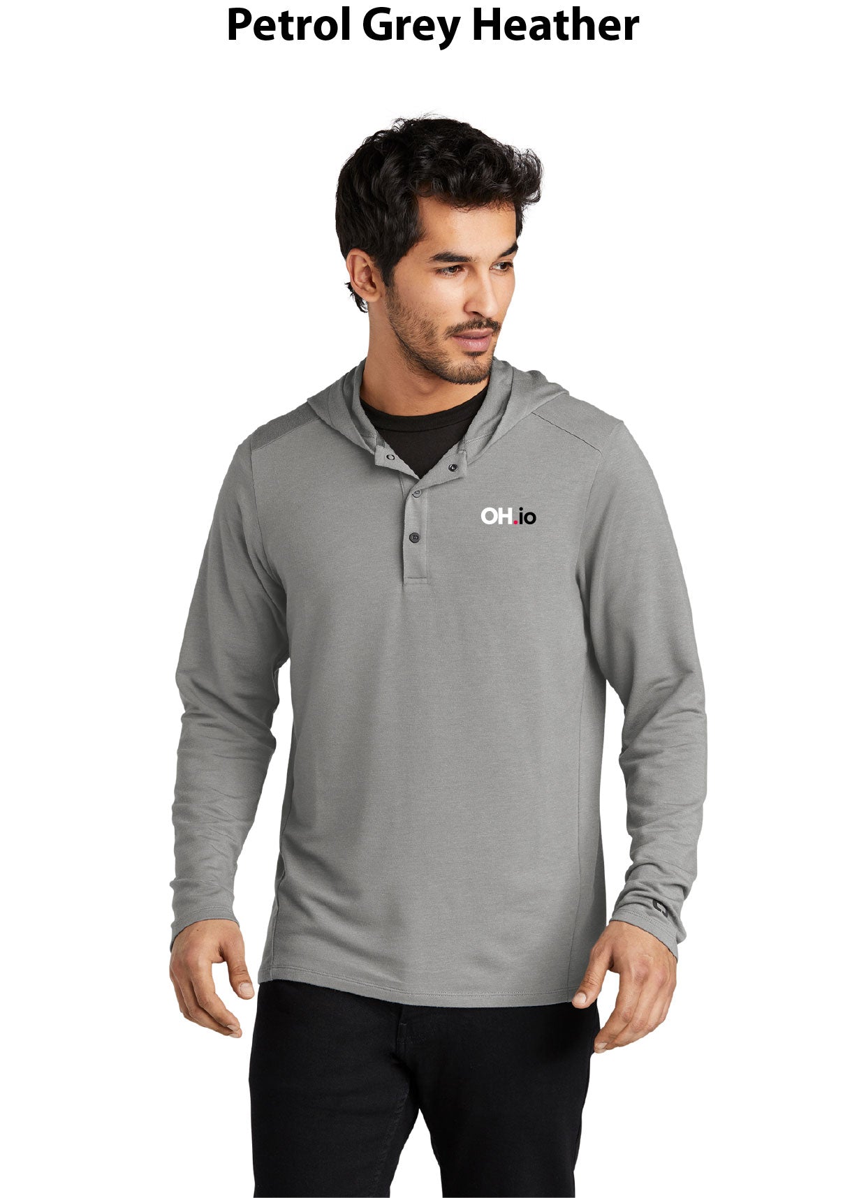 OGIO Luuma Flex Hooded Henley
