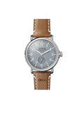Shinola® Runwell Watch - Slate Blue/Tan