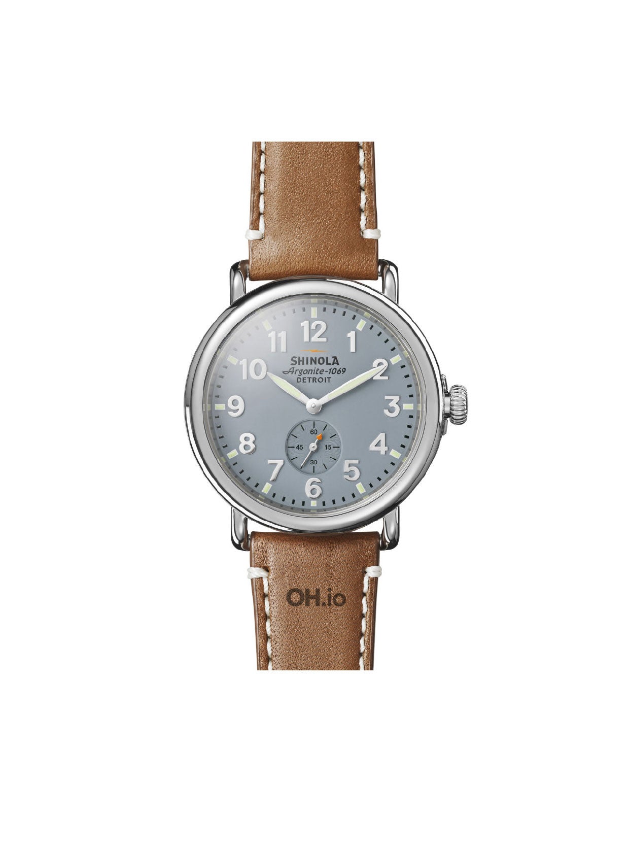 Shinola® Runwell Watch - Slate Blue/Tan